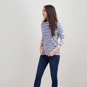 Joules Harbour Journey Top 3/4 Sleeve